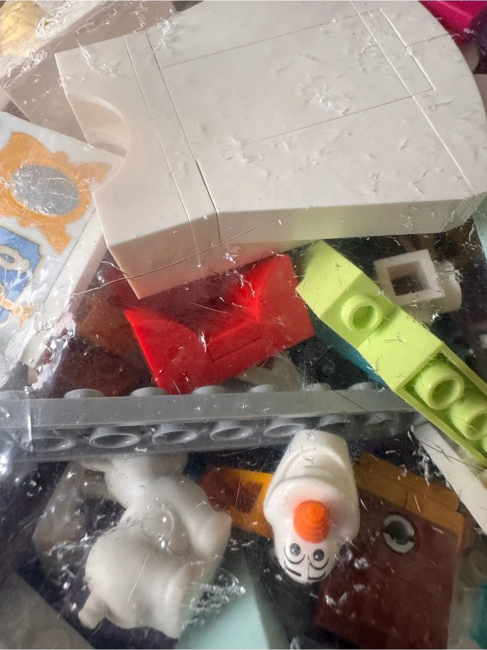 Assorted Lego Pieces - two full gallon ziplock bags